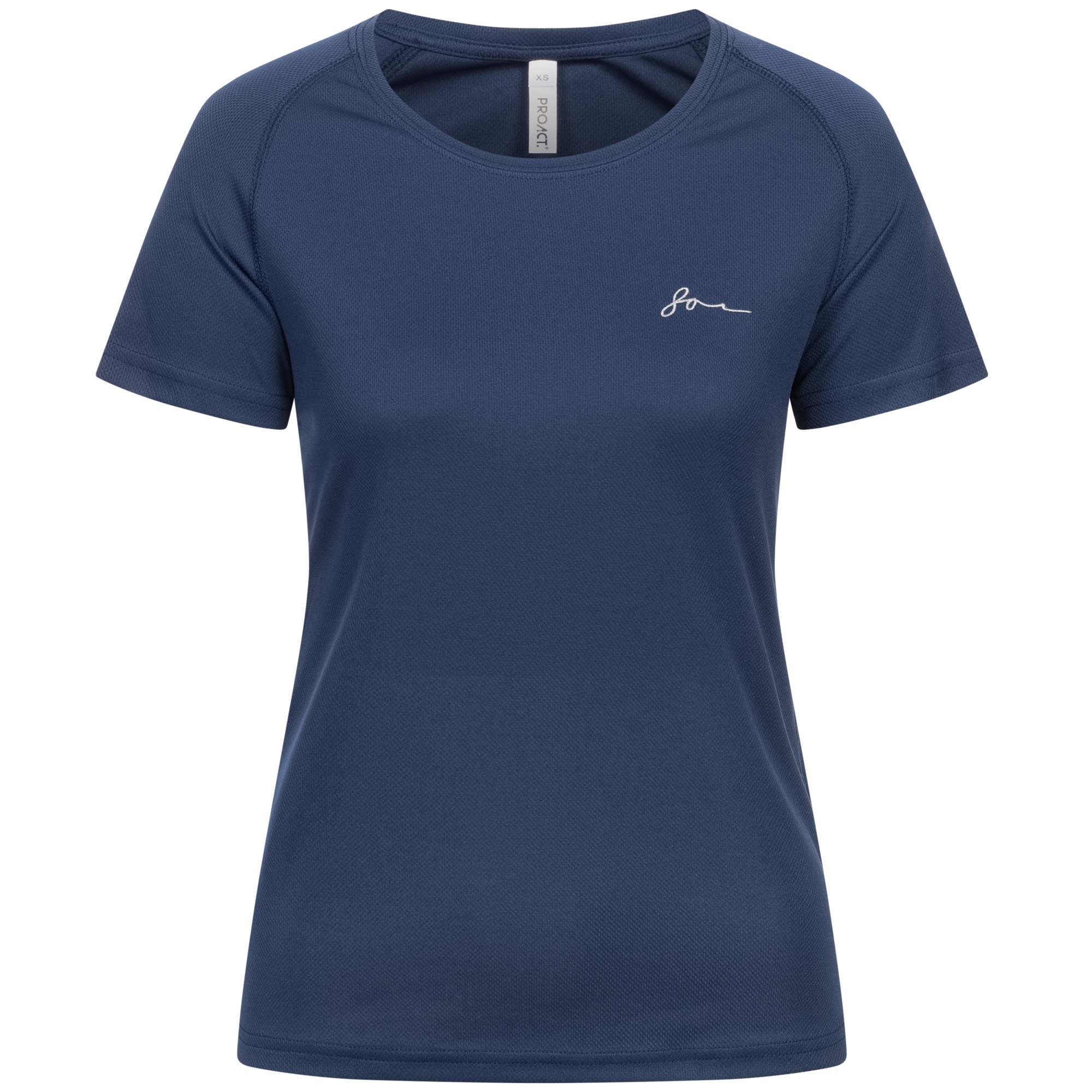 Damen Basic Sport Funktionsshirt Kurzarm