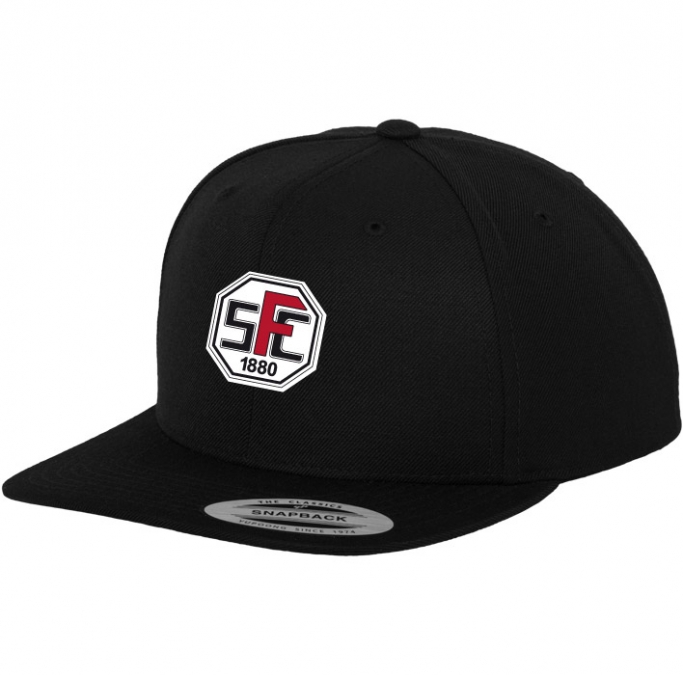 Snapback Cap schwarz
