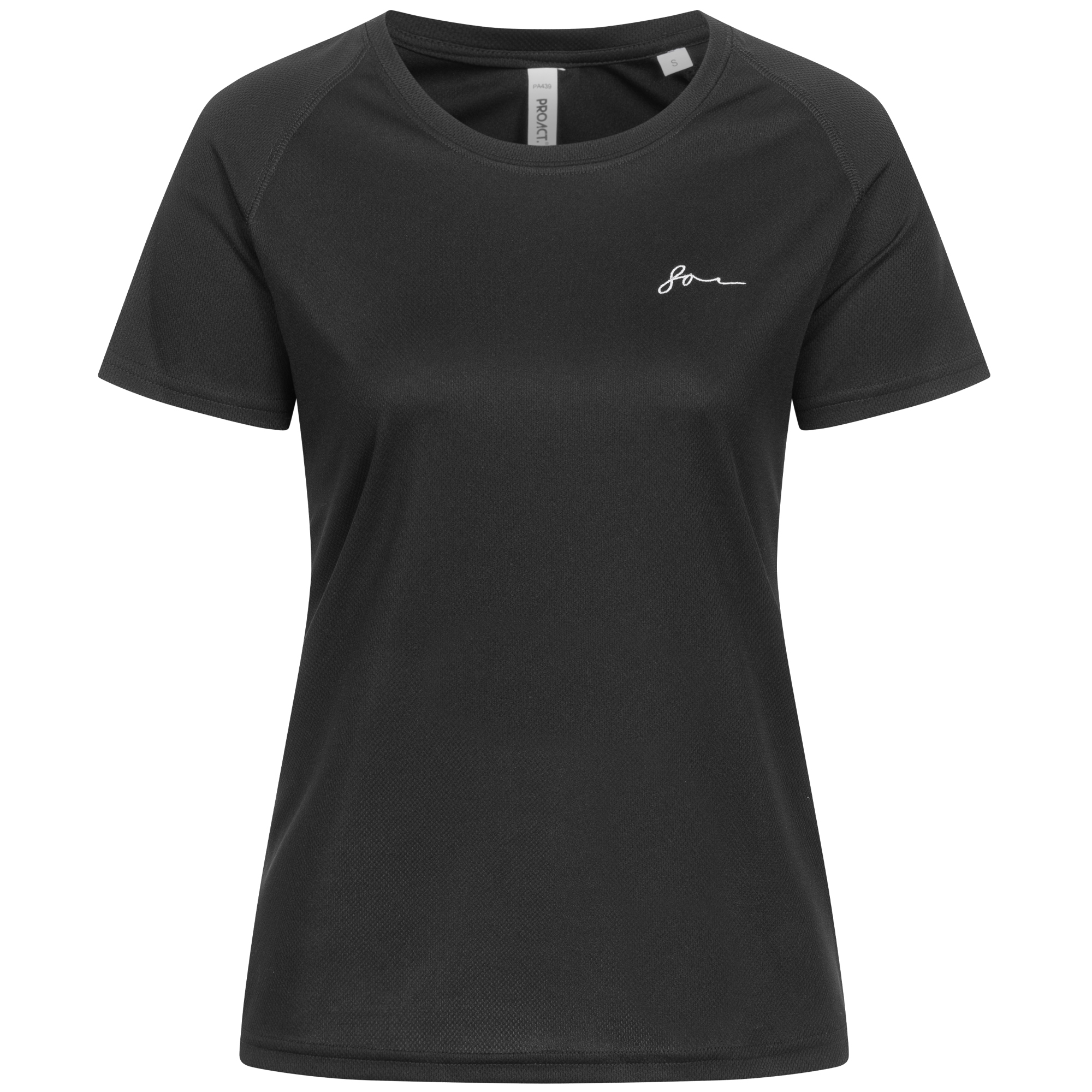 Damen Basic Sport Funktionsshirt Kurzarm
