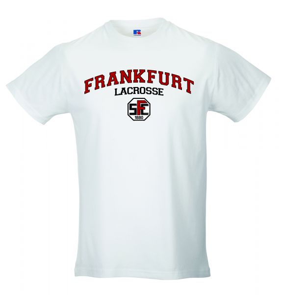 Artikelbild 1 des Artikels T-Shirt Herren weiss mit Druck Lacrosse Logo 